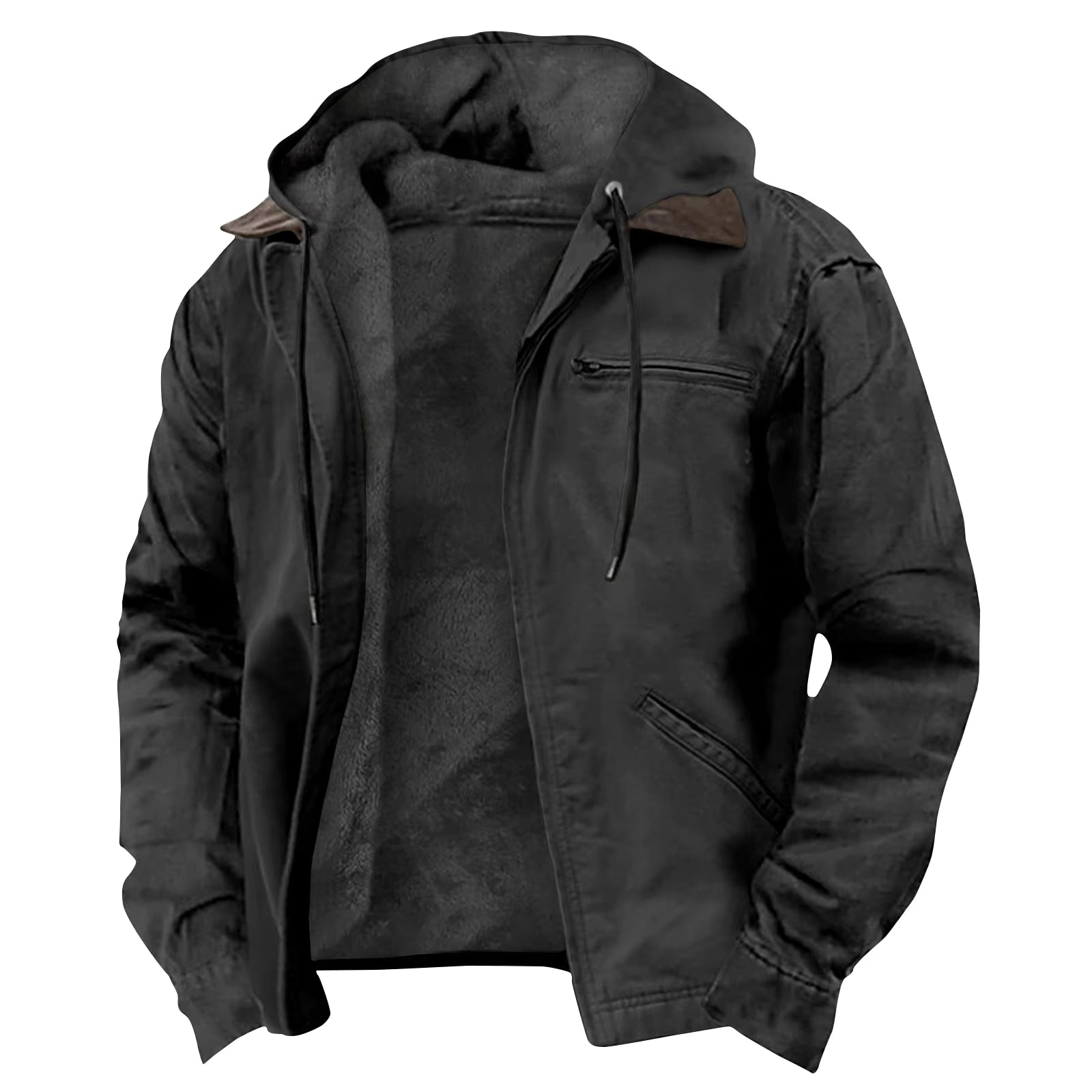 NATE Zipper Hooded Jacket