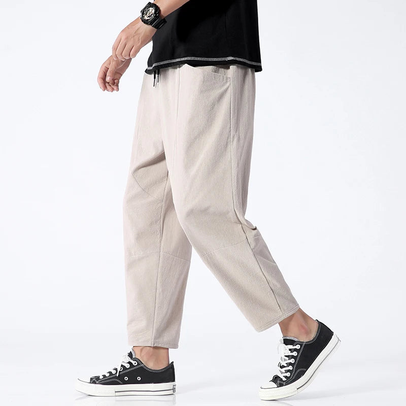Urban Cropped Cotton Pants
